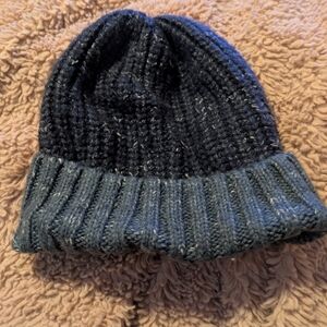 Winter Essential Dark Blue Knit Beanie